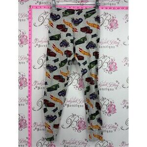 GAP hot wheels pants bottoms Grey Hot Wheels Car Print Leggings